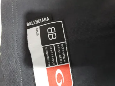 Balenciaga 25ss Basketball Embroidery 01 Print T-shirt Black review Dean Simos 05