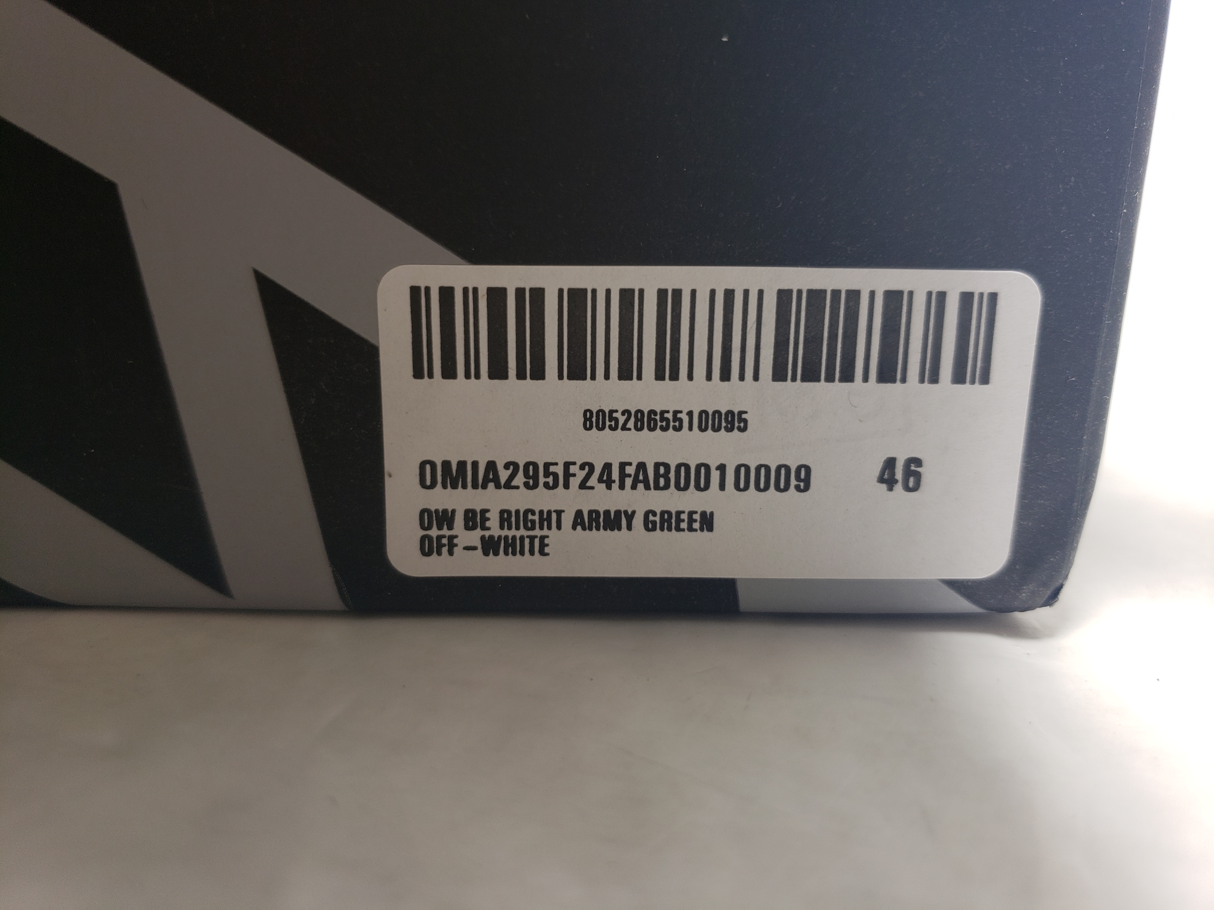 Off White Be Right Back Sneakers Military Green OMIA295F24 FAB00 10009 review Stockxkicks 00