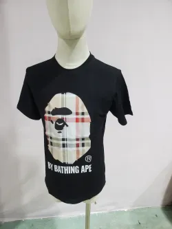 BAPE A Bathing Ape Check by Bathing Tee White/Beige review Stockxkicks  02