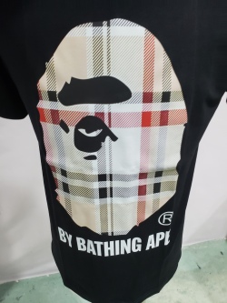 BAPE A Bathing Ape Check by Bathing Tee White/Beige review Stockxkicks 03