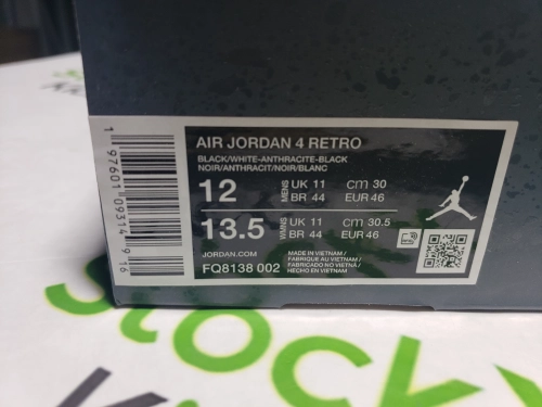 PK God Batch Air Jordan 4 Retro Fear Pack 626969-030 review 