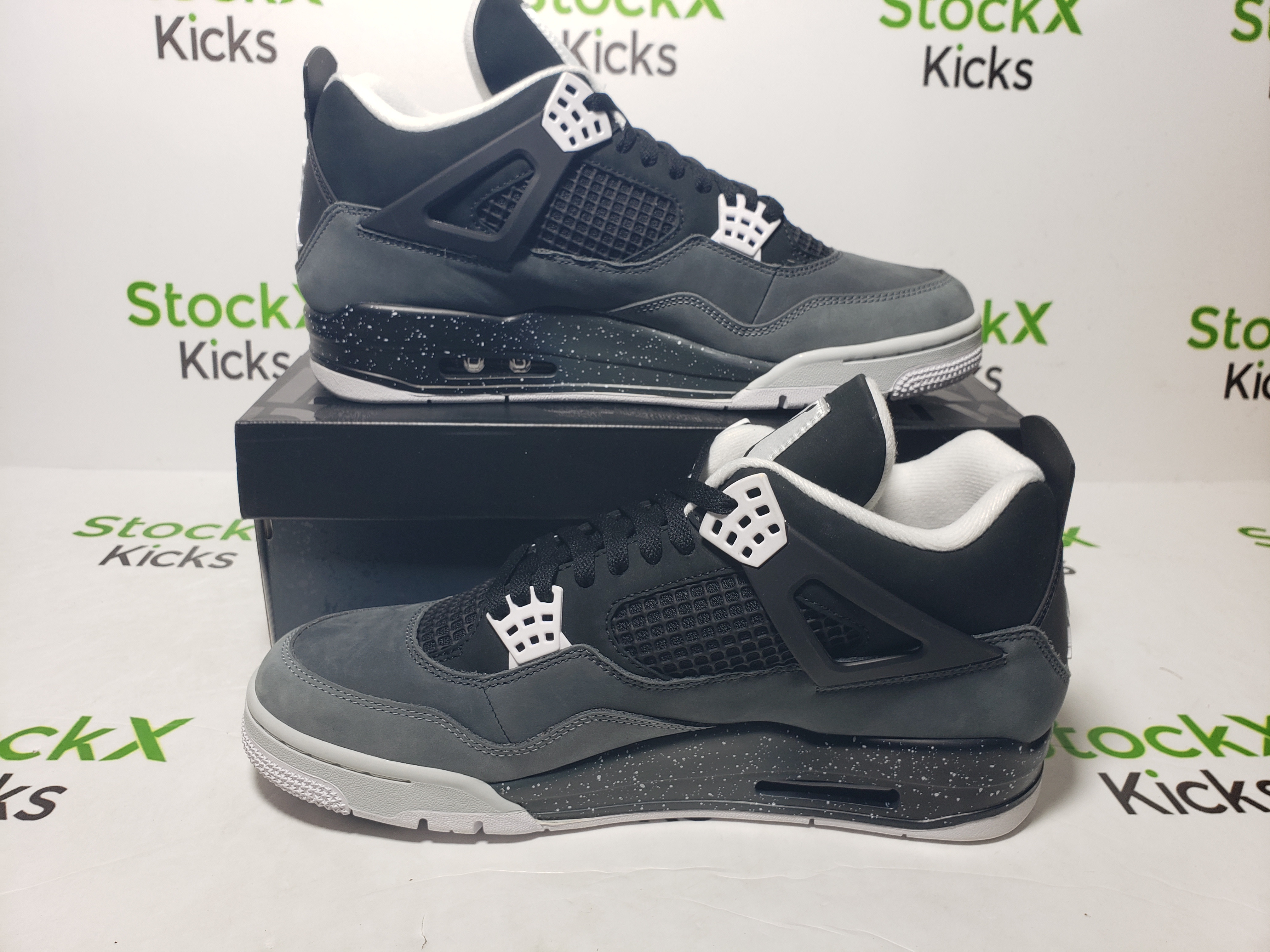 PK God Batch Air Jordan 4 Retro Fear Pack 626969-030 review Stockxkicks 06