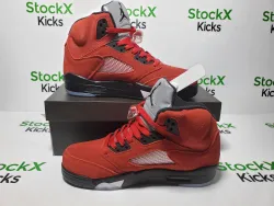 PK God Batch Air Jordan 5 Retro Raging Bull Red (2021) DD0587-600 review Stockxkicks 07