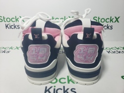 Louis Vuitton Skate Sneaker Black Pink review Stockxkicks 03