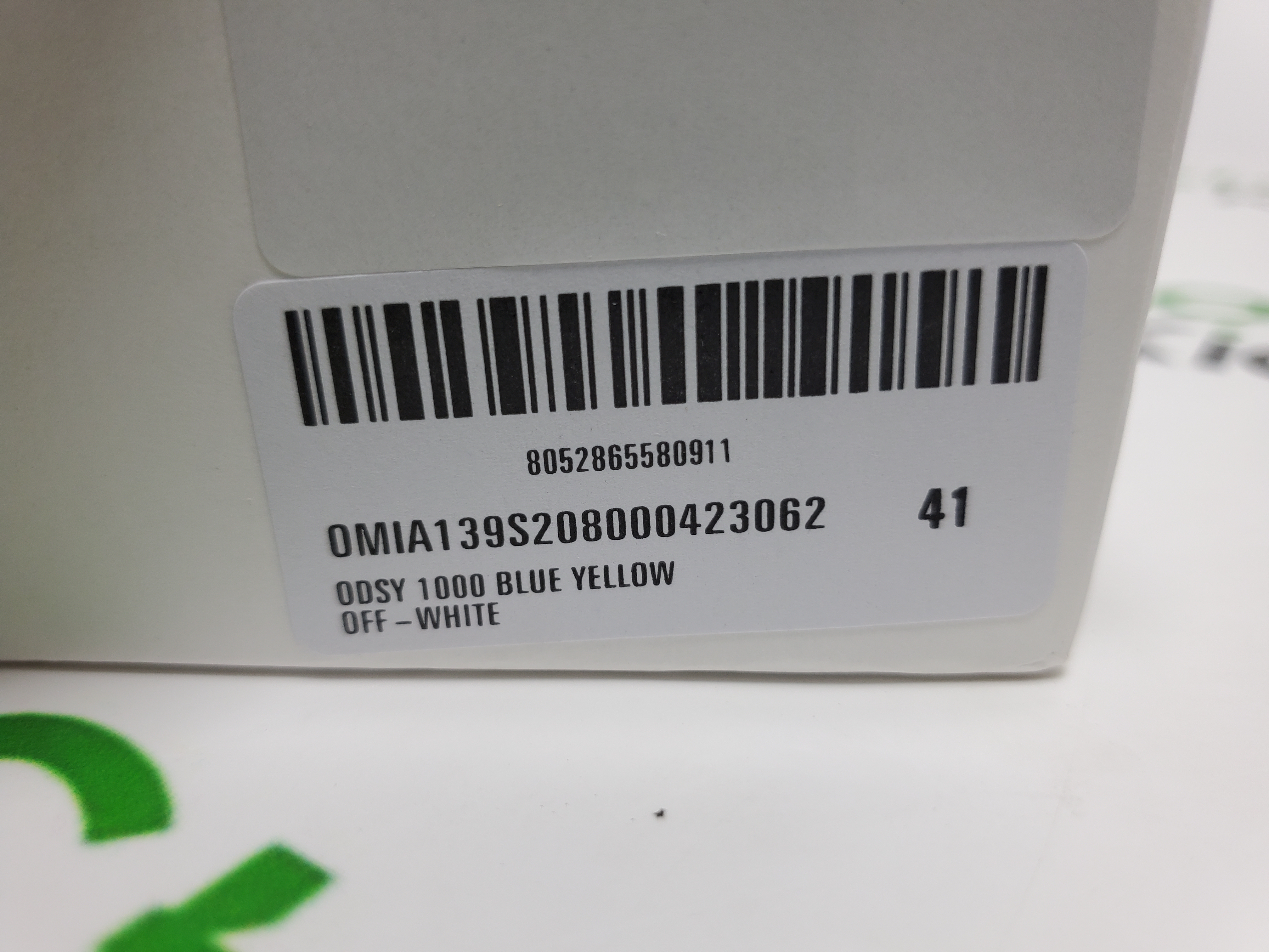 Off-White Odsy-1000 Blue Yellow SS20 OMIA139S 2080004 23062 review Stockxkicks 00