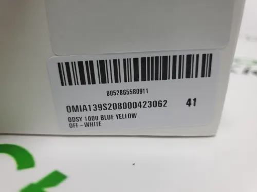 Off-White Odsy-1000 Blue Yellow SS20 OMIA139S 2080004 23062 review 