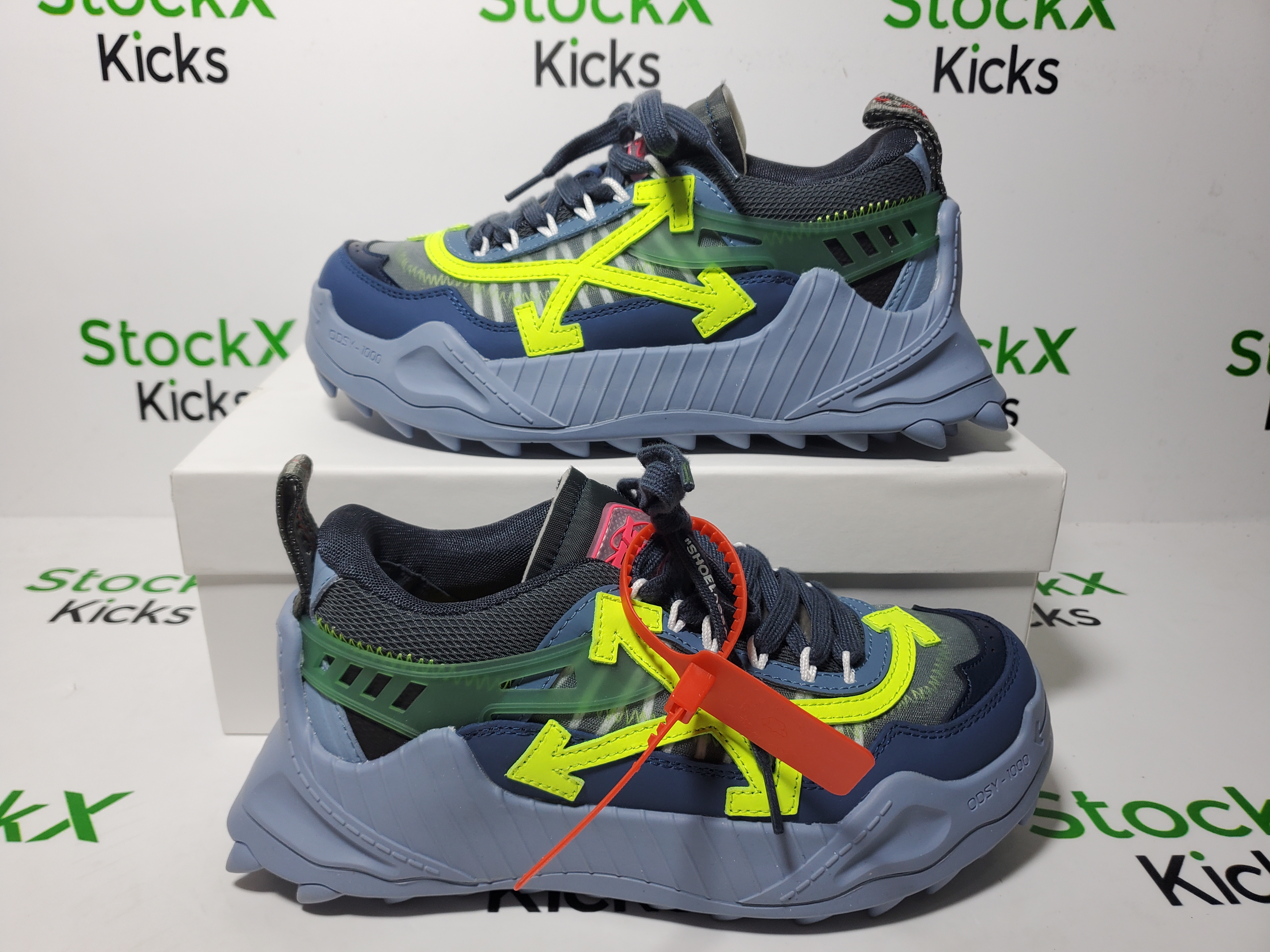 Off-White Odsy-1000 Blue Yellow SS20 OMIA139S 2080004 23062 review Stockxkicks 05