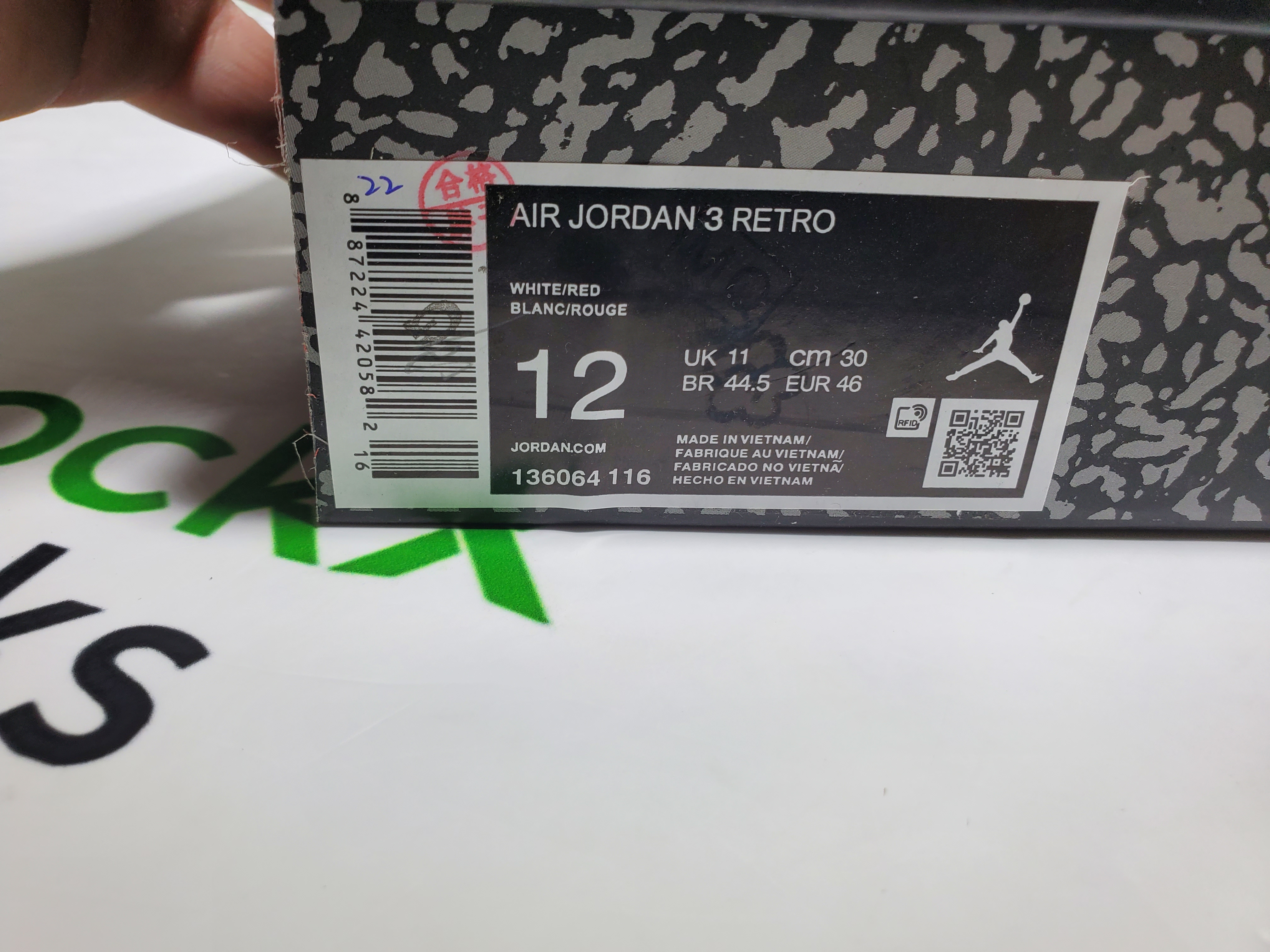 PK God Batch Air Jordan 3 Retro Hall of Fame 136064-116 review Stockxkicks 00