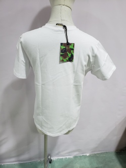 BAPE A Bathing Ape Check by Bathing Tee White/Beige review Stockxkicks 04