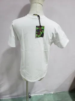BAPE A Bathing Ape Check by Bathing Tee White/Beige review Stockxkicks  04
