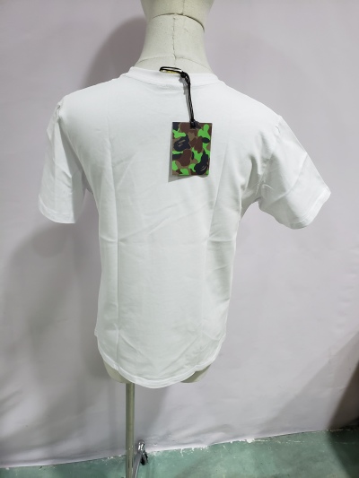 BAPE A Bathing Ape Check by Bathing Tee White/Beige review Stockxkicks 03