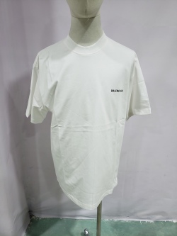Balenciaga Classic Letter Print T-shirt White review Stockxkicks 02