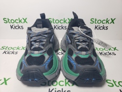 Balenciaga 10XL Sneaker In Black/Blue/Green 784342 W2MV2 1143 review Stockxkicks 02