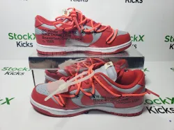 LJR Batch Nike Dunk Low Off-White University Red CT0856-600 review Stockxkicks 02