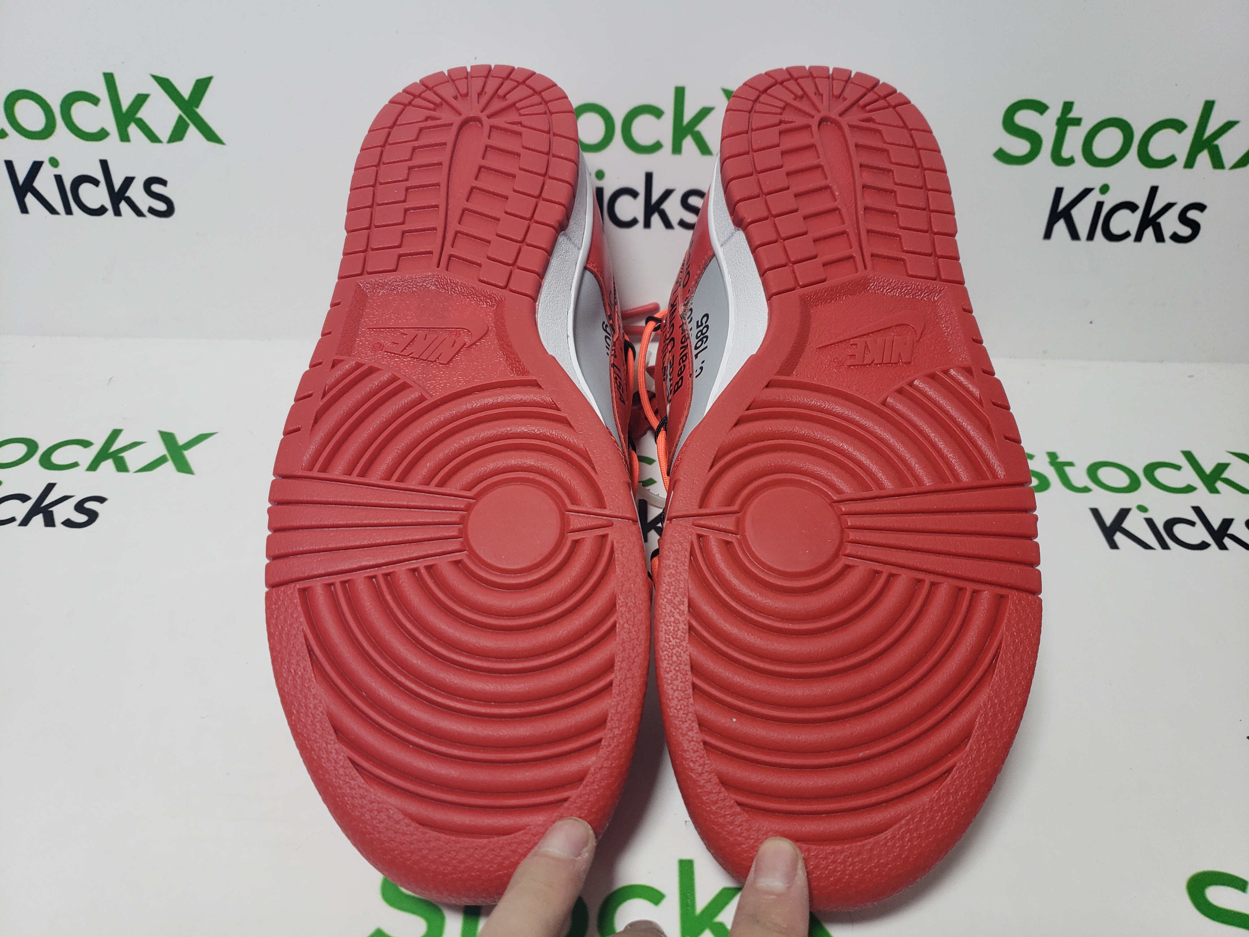 LJR Batch Nike Dunk Low Off-White University Red CT0856-600 review Stockxkicks 03