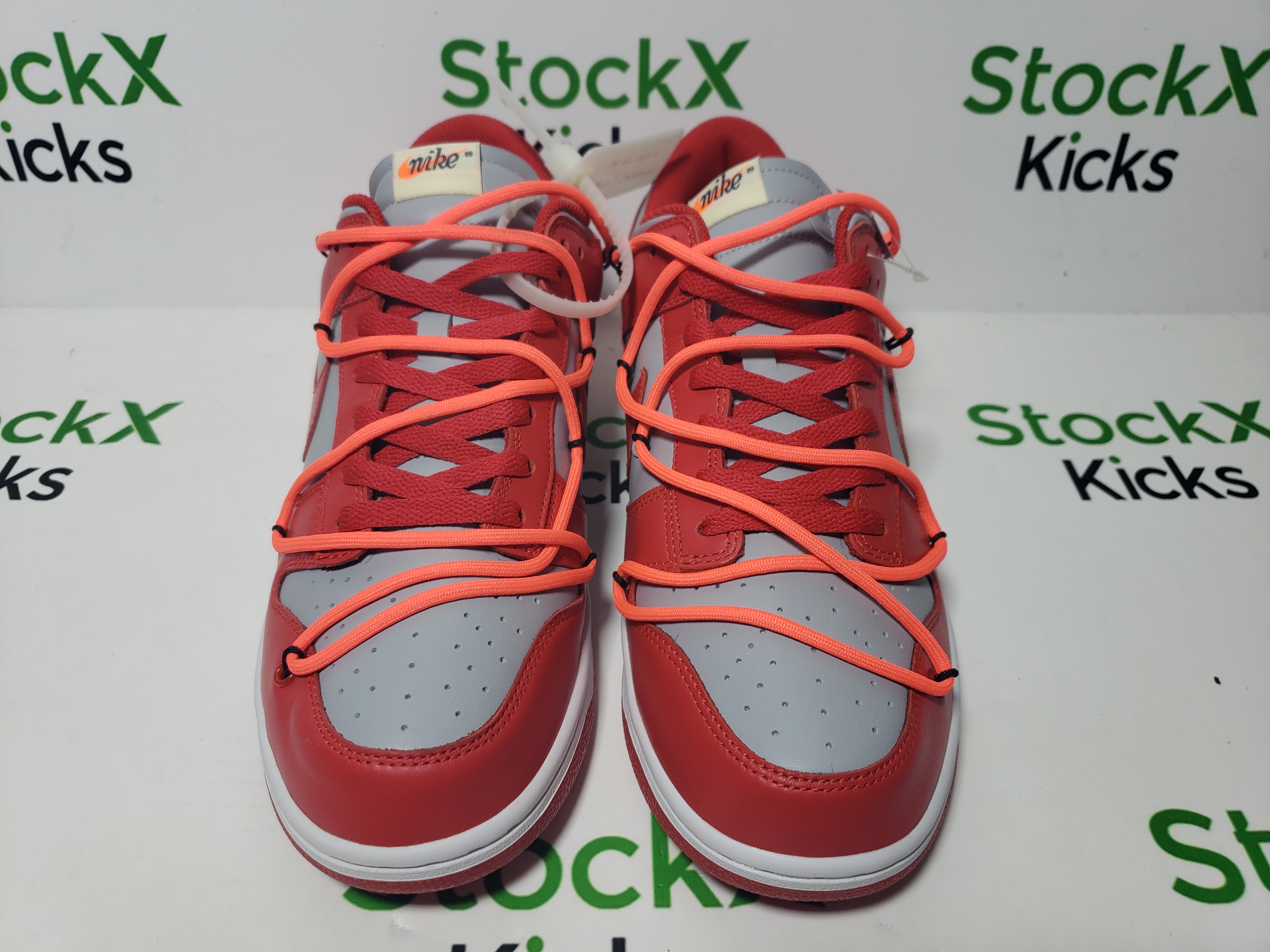 LJR Batch Nike Dunk Low Off-White University Red CT0856-600 review Stockxkicks 06
