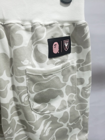 BAPE x Inter Miami CF Sweatshort White review Stockxkicks 01