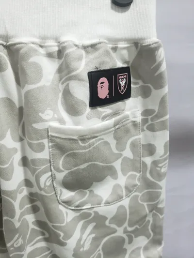 BAPE x Inter Miami CF Sweatshort White review Stockxkicks  01