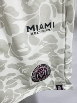 BAPE x Inter Miami CF Sweatshort White review Stockxkicks  03
