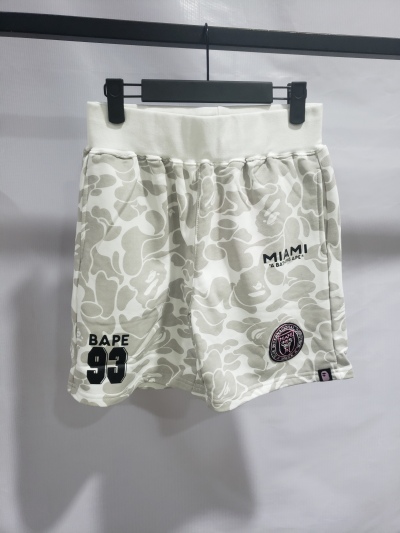 BAPE x Inter Miami CF Sweatshort White review Stockxkicks 03