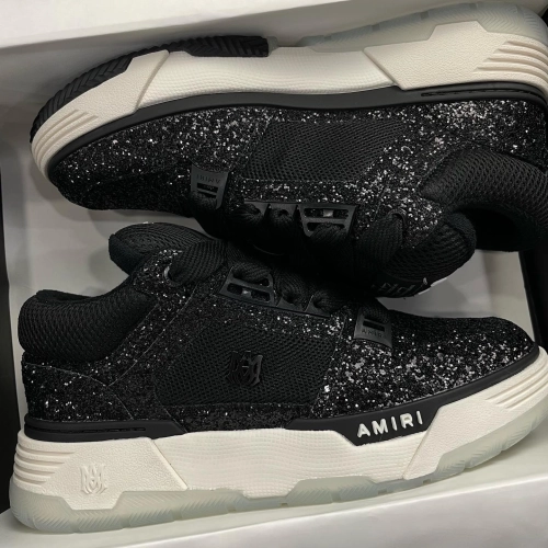 Amiri MA-1 Sneakers Black Glittered PS24MFS019 001 review 