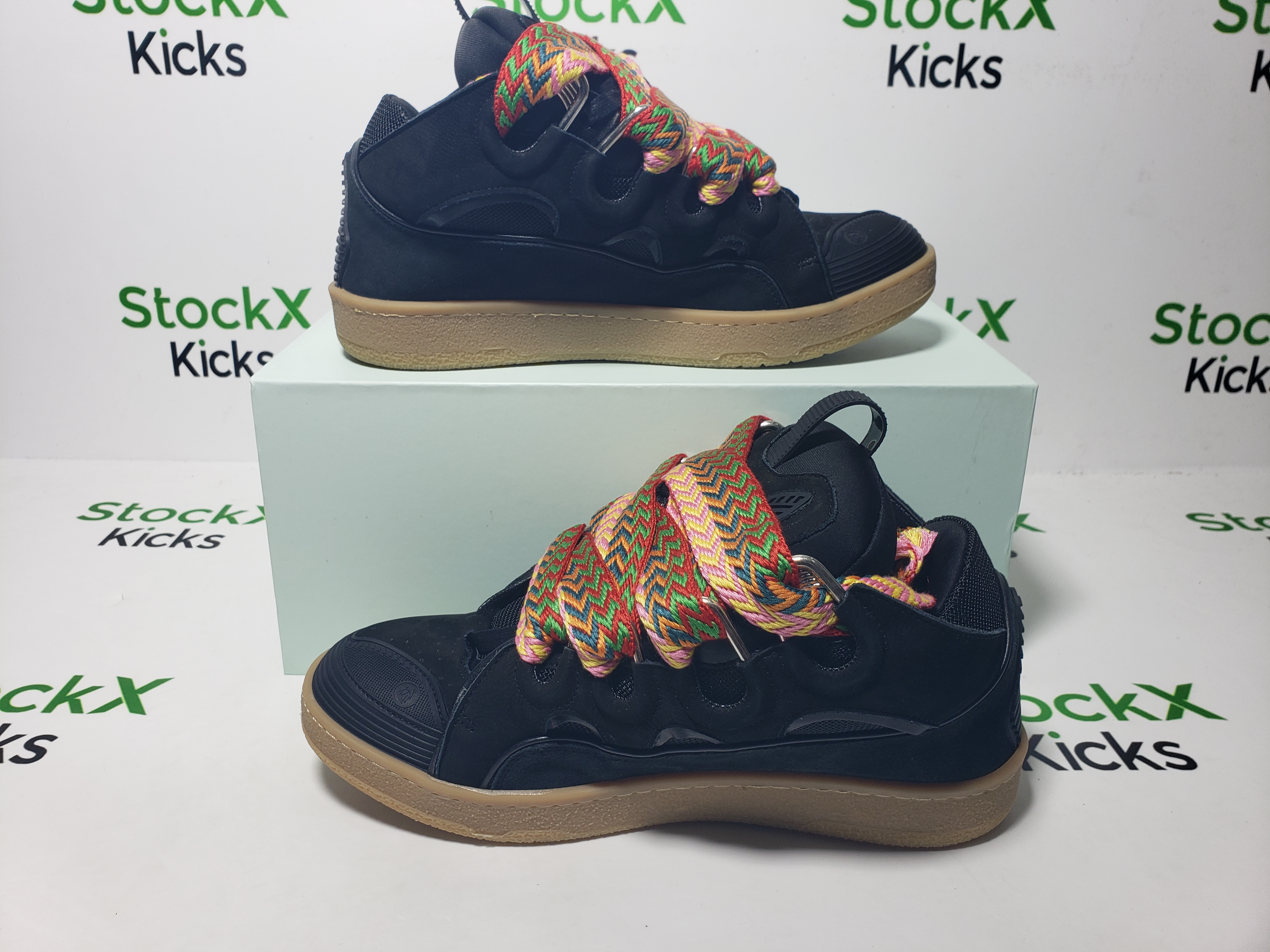 Lanvin Leather Curb Black PB  FM-SKRK11-DRAG-A2010 review Stockxkicks 01