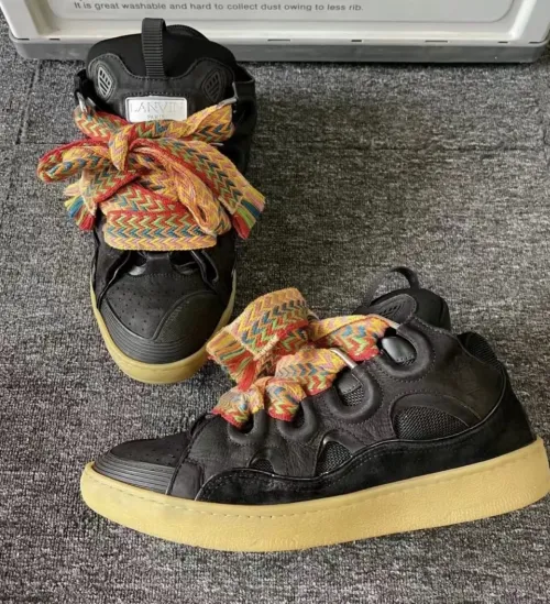 Lanvin Leather Curb Black PB  FM-SKRK11-DRAG-A2010 review 