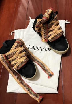 Lanvin Leather Curb Black PB  FM-SKRK11-DRAG-A2010 review joel banda
