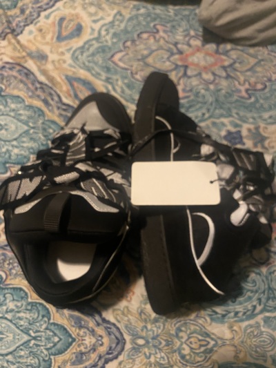 Lanvin Curb Sneaker Black Grey FM-SKRK11-REFL-P2210 review lil K 04