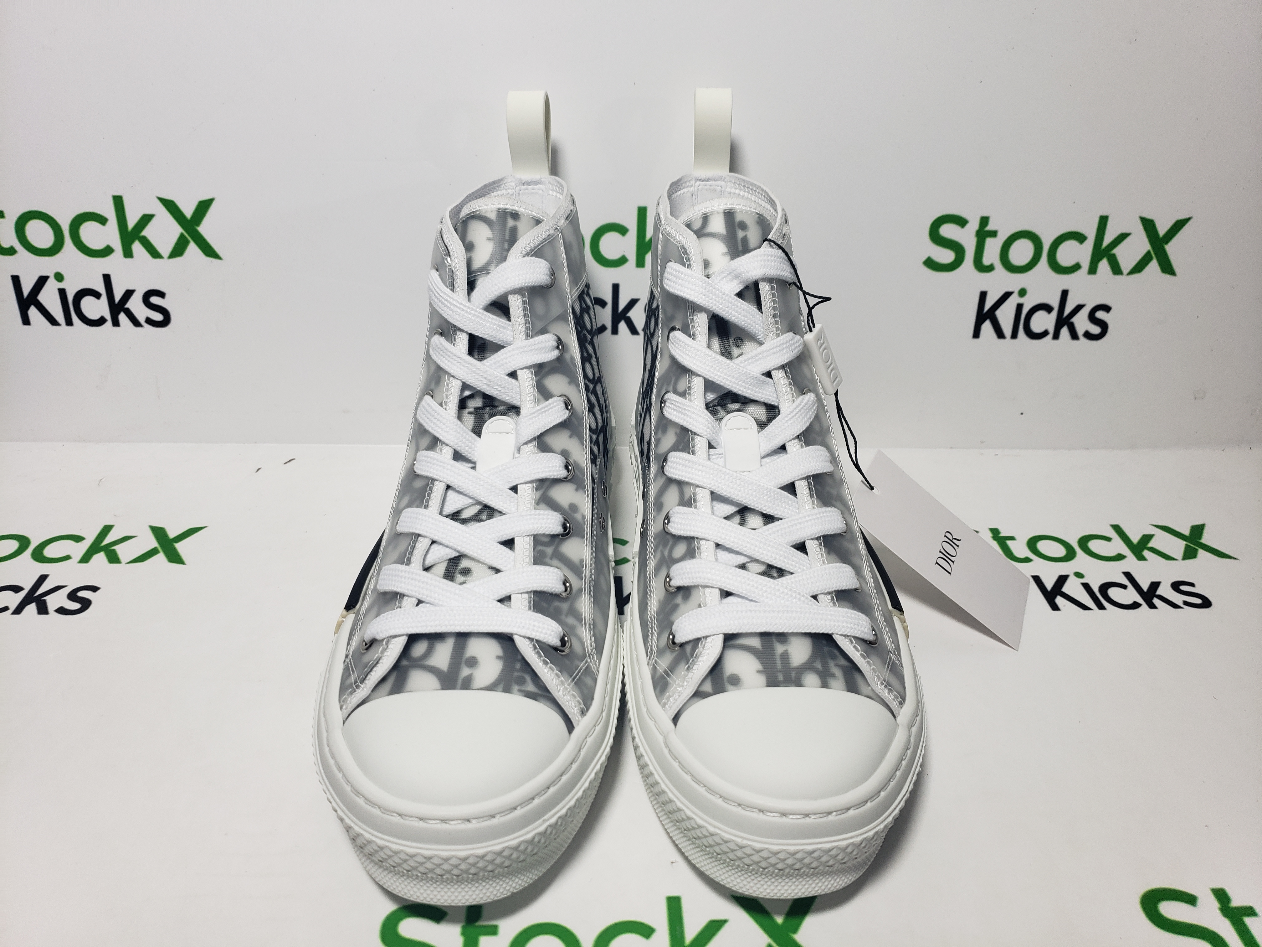 Dior B23 High Top Logo Oblique 3SH118YJR HIGH H063（BLACK） review Stockxkicks 01