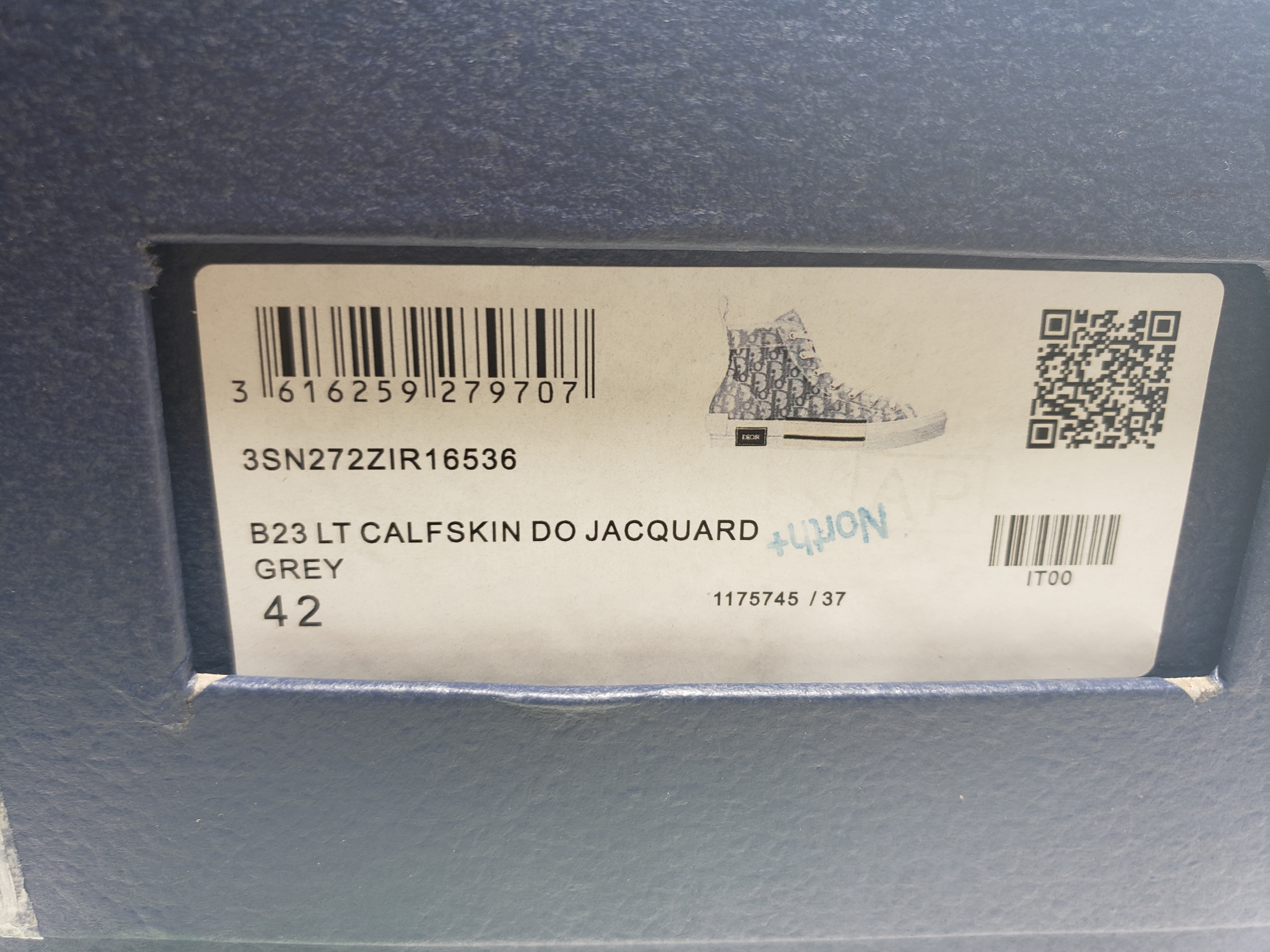 Dior B23 High Top Logo Oblique 3SH118YJR HIGH H063（BLACK） review Stockxkicks 00