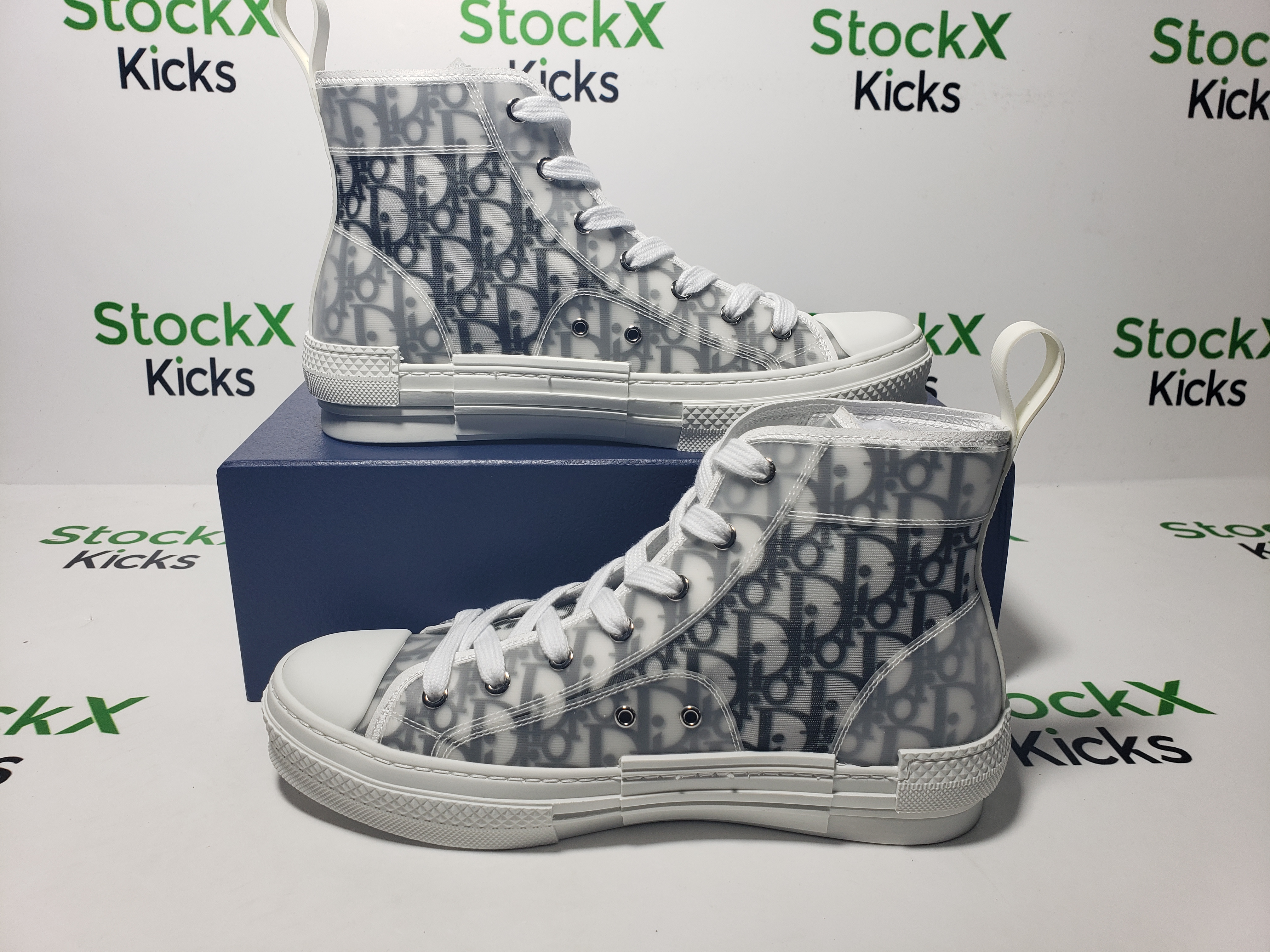 Dior B23 High Top Logo Oblique 3SH118YJR HIGH H063（BLACK） review Stockxkicks 06