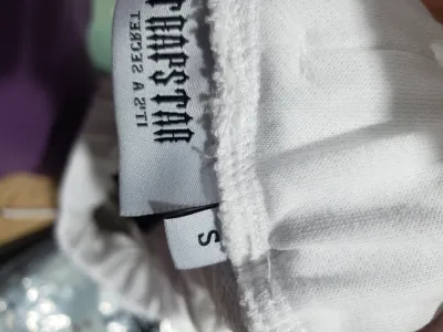 Trapstar Shooters Chenille Short Set White/Pink review Stockxkicks 04