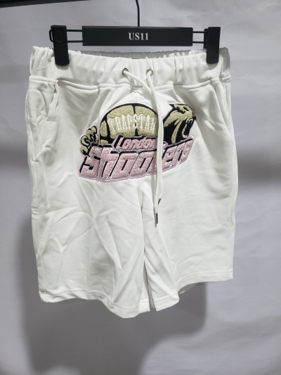 Trapstar Shooters Chenille Short Set White/Pink review Stockxkicks 05