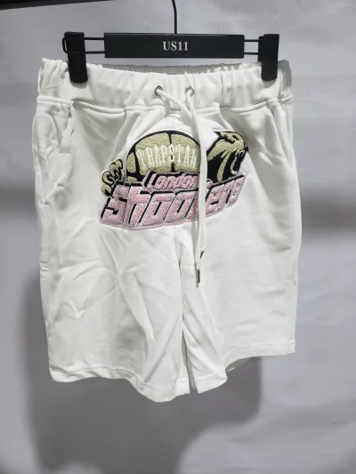 Trapstar Shooters Chenille Short Set White/Pink review Stockxkicks 05