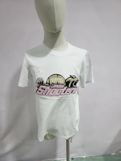 Trapstar Shooters Chenille Short Set White/Pink review Stockxkicks 01