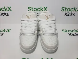 Louis Vuitton LV Trainer Sneaker Apricot 1AHTME review Stockxkicks 02
