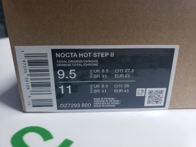 Nike Hot Step 2 Drake NOCTA Total Orange DZ7293-800 review Stockxkicks 00