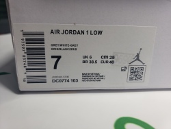 LJR Batch Air Jordan 1 Low "Light Grey/Sail" DC0774-103 review Stockxkicks 01