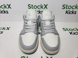 LJR Batch Air Jordan 1 Low "Light Grey/Sail" DC0774-103 review Stockxkicks 02