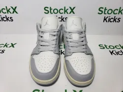 LJR Batch Air Jordan 1 Low "Light Grey/Sail" DC0774-103 review Stockxkicks 02