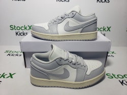 LJR Batch Air Jordan 1 Low "Light Grey/Sail" DC0774-103 review Stockxkicks 06