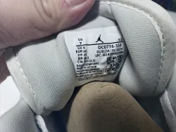 LJR Batch Air Jordan 1 Low "Light Grey/Sail" DC0774-103 review Stockxkicks 04