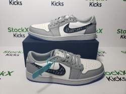 PK God Batch Air Jordan 1 Retro Low Dior CN8608-002 review Stockxkicks 06