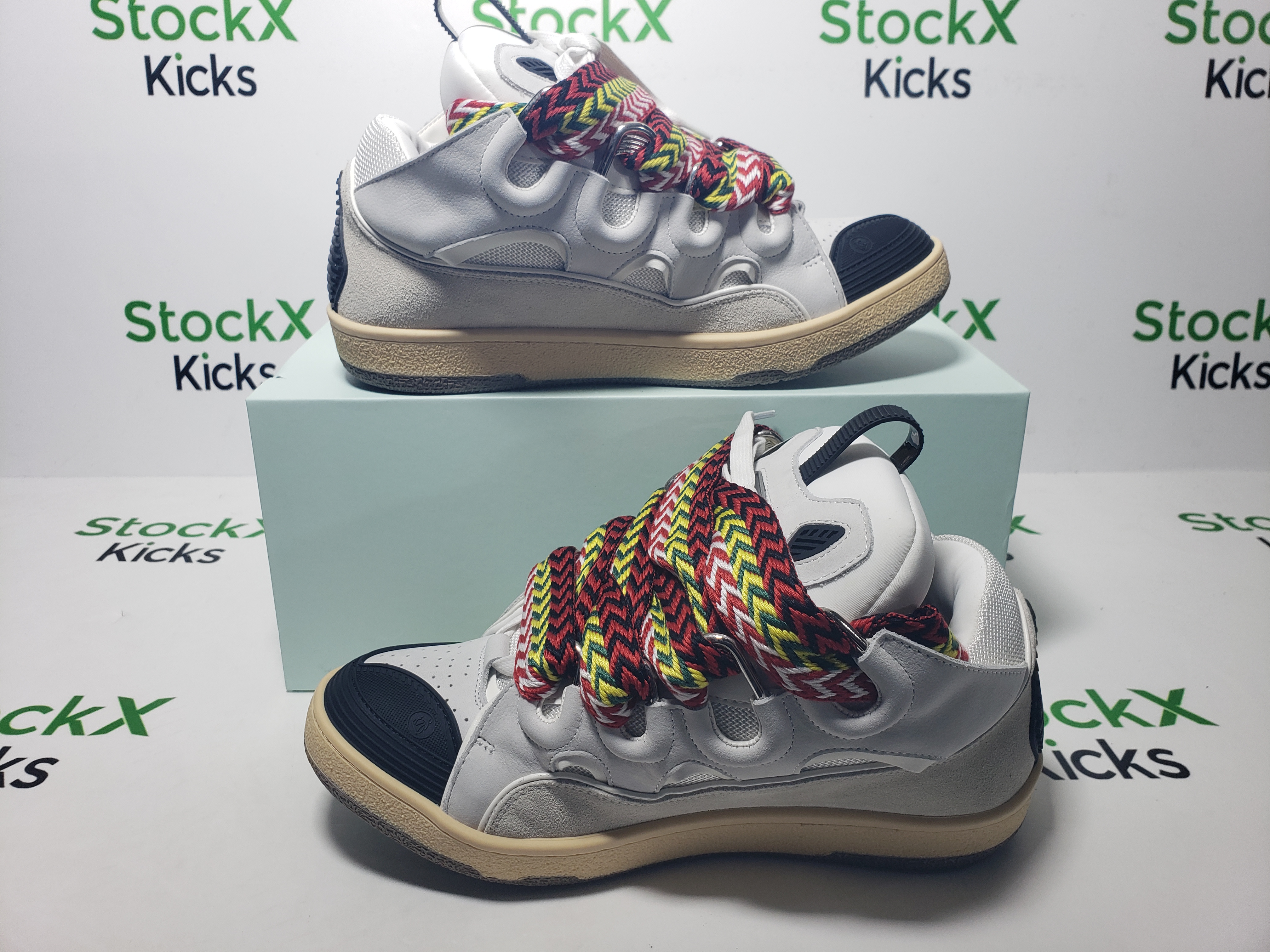 Lanvin Leather Curb Off-white review Stockxkicks 06