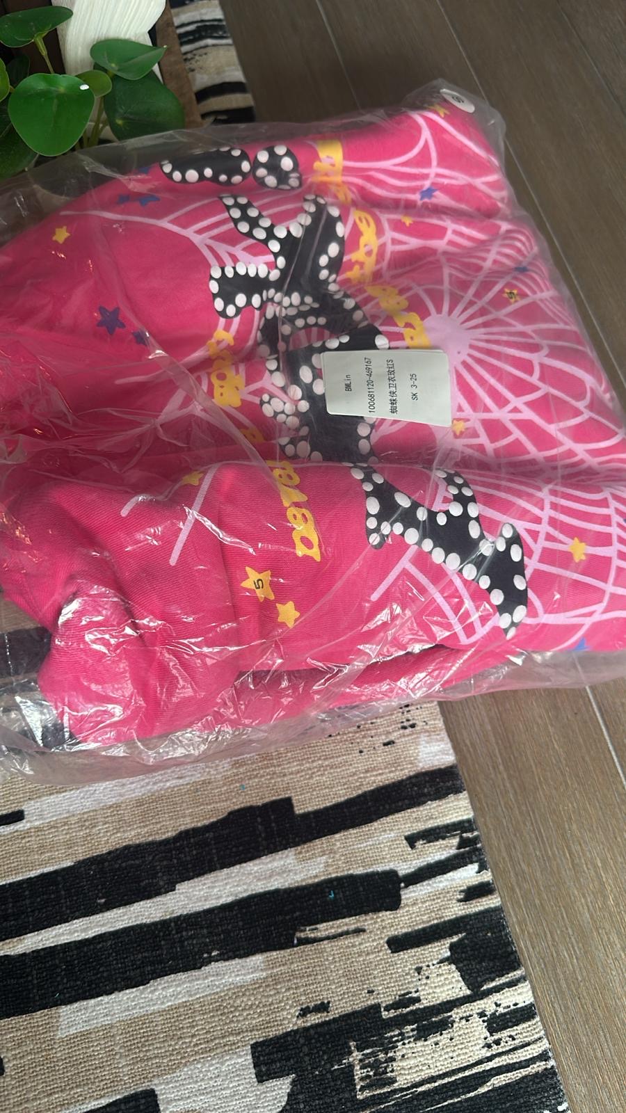 Sp5der P*NK Hoodie Pink YZ EG912 review nick