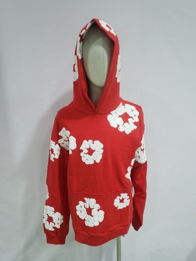Denim Tears The Cotton Wreath Sweatshirt Red Hoodie review stockxkicks 01