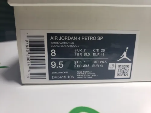 PK God Batch Air Jordan 4 Retro SB Varsity Red DR5415-106 review 