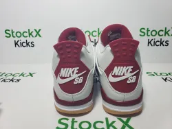 PK God Batch Air Jordan 4 Retro SB Varsity Red DR5415-106 review stockxkicks 03