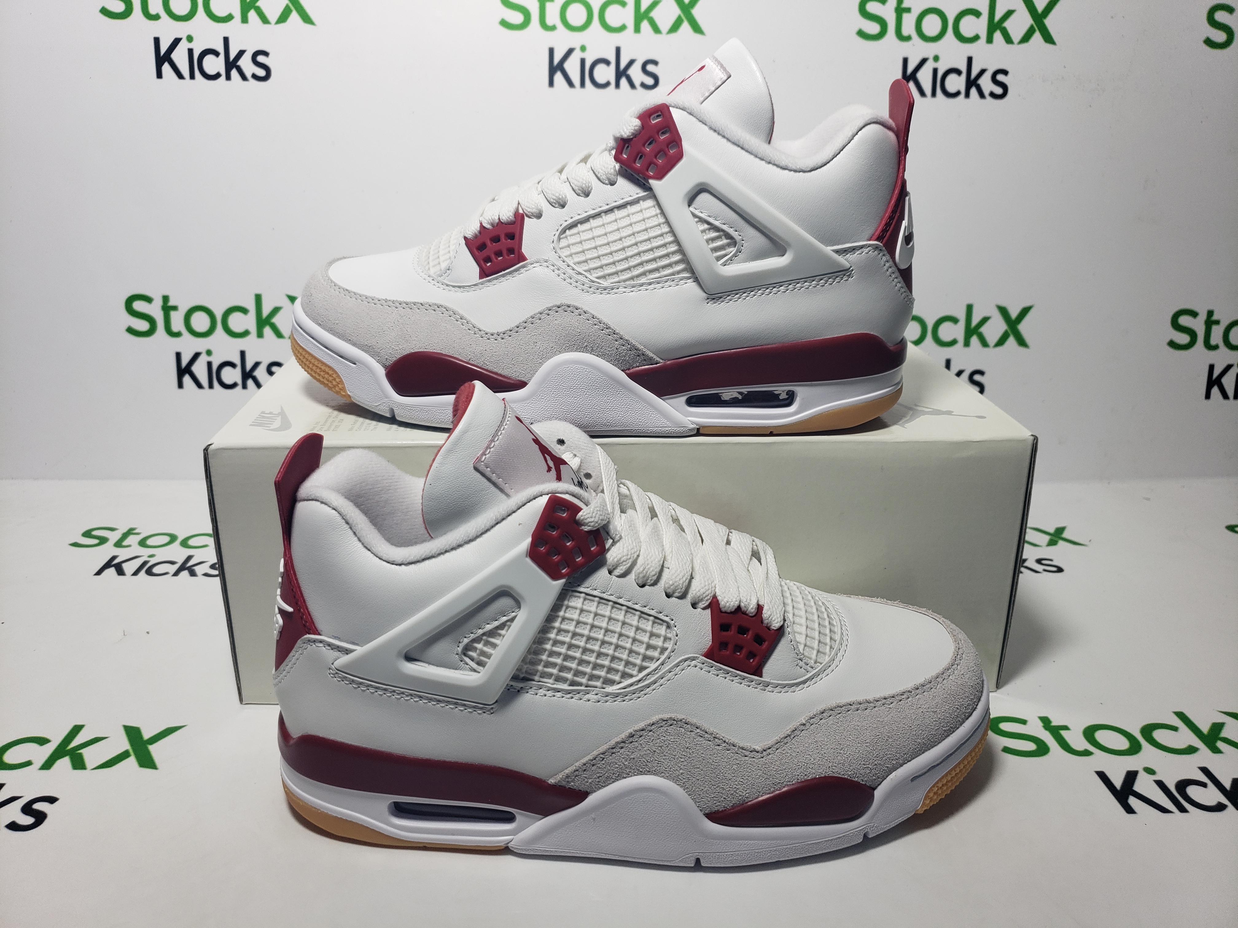 PK God Batch Air Jordan 4 Retro SB Varsity Red DR5415-106 review stockxkicks 05